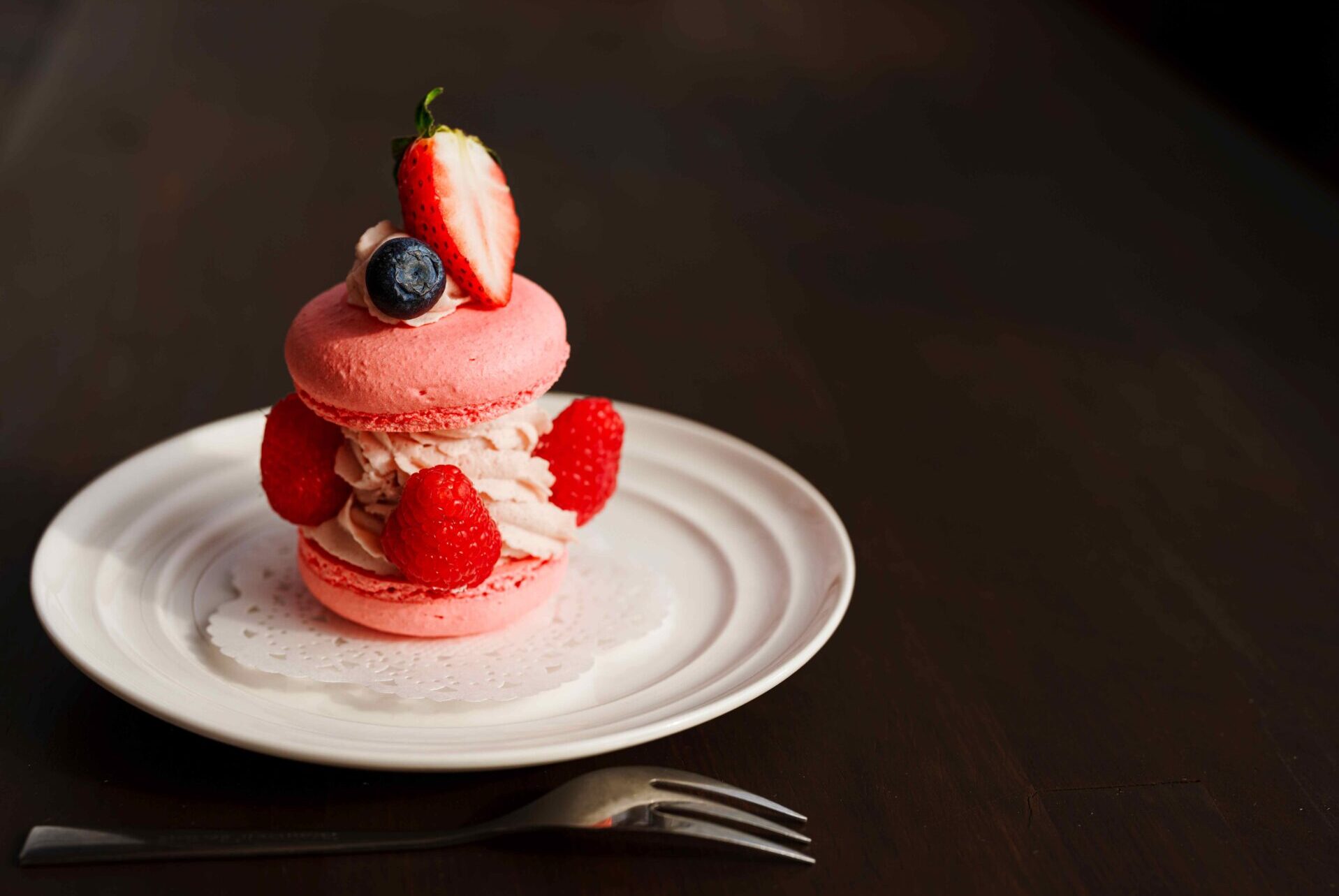 季節のデザート～いちごのフレジェ～